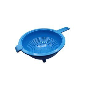 Tupperware Kitchen Colander With Handle Blue
